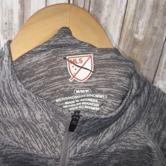 MLS Men’s Orlando City Grey Pull Over Jacket - Picture 4 of 5